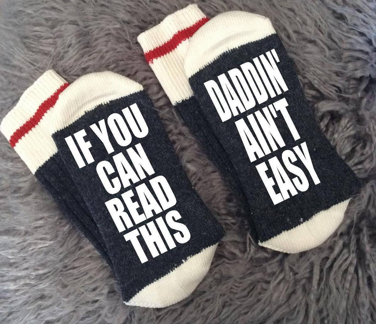 The Man The Myth The Legend-Dad-Dad Socks-Dad Gifts-Dad is Off Duty-Gifts for Dad-Gifts for Him-New Dad Gift-Pregnancy Reveal-Fathers Day