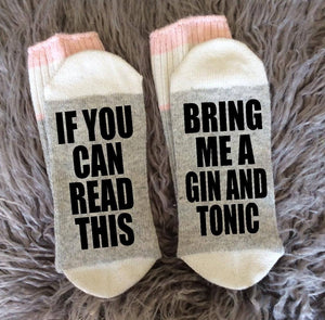 Gin and Tonic Socks