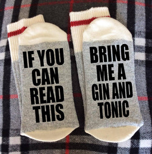 Gin and Tonic Socks