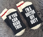Doctor Off Duty Socks
