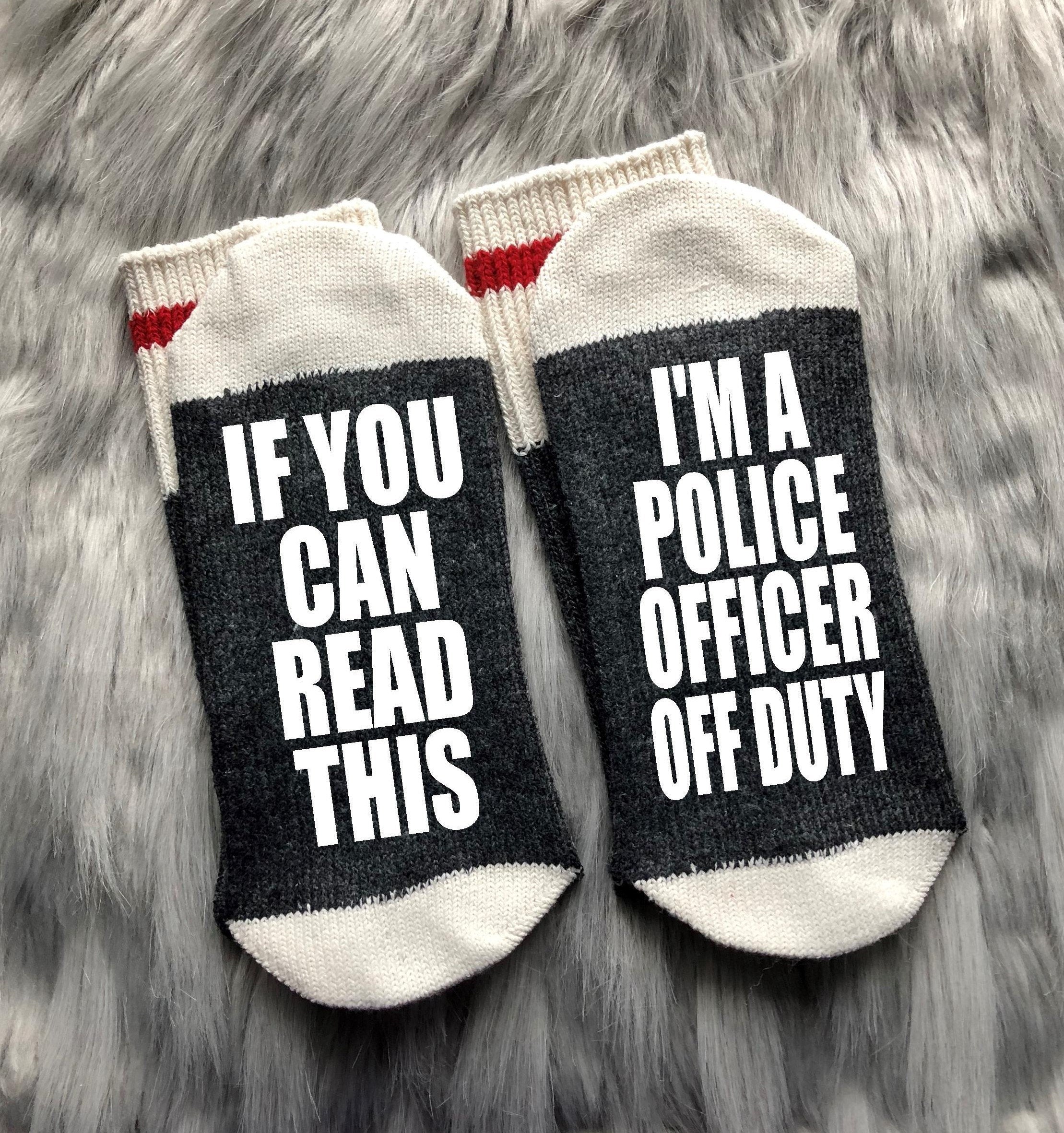 Police Wife Socks