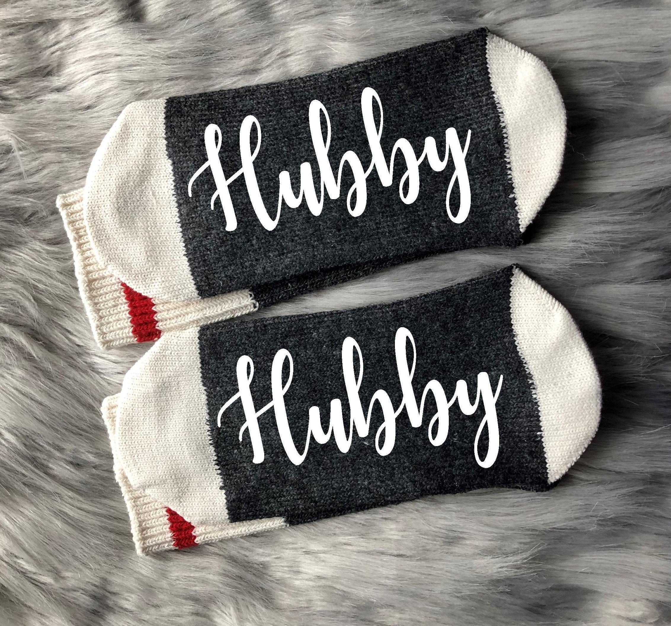 Engagement Gift-Wifey-Bride Gift-Bride Socks-Fiance Gift-Husband Gift-Wife Gift-Wedding Socks-Couple Engagement Gift-Personalized Bride Gift