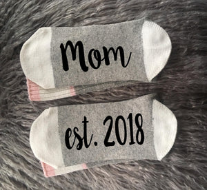 Mom to Be Socks