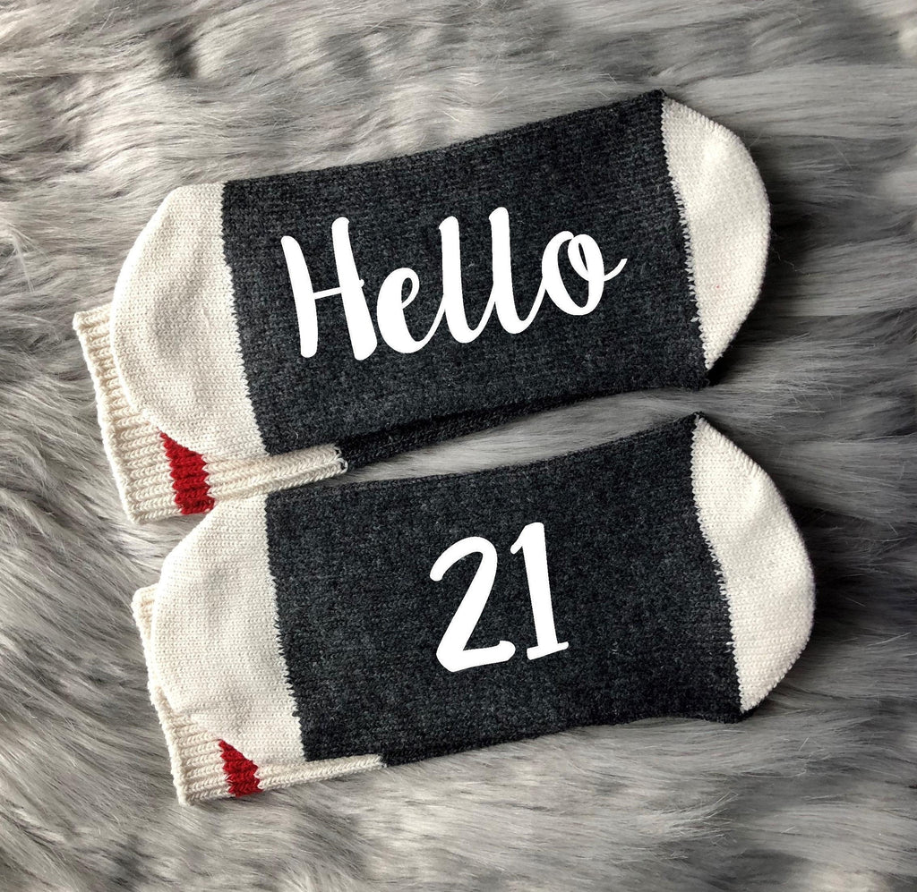 Hello 21 Socks