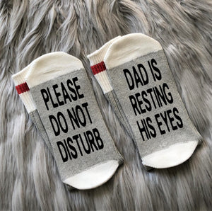 Papaw is Resting Socks