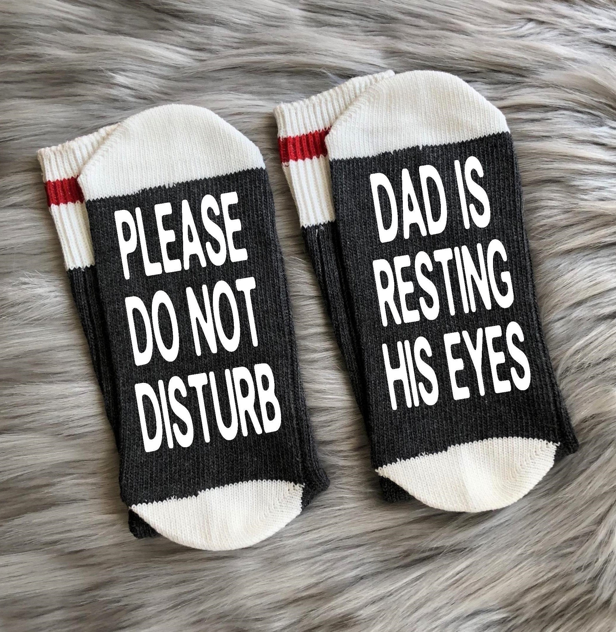 Papa is Resting Socks