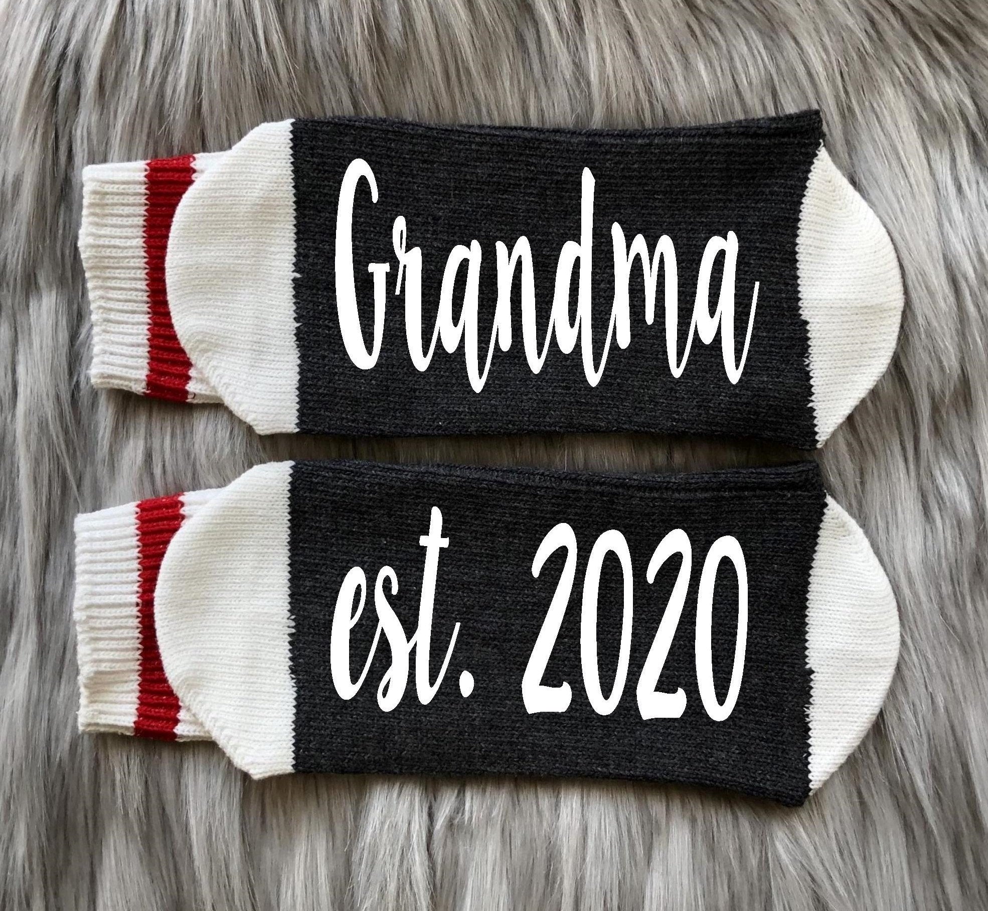 Promoted to Grandma Socks