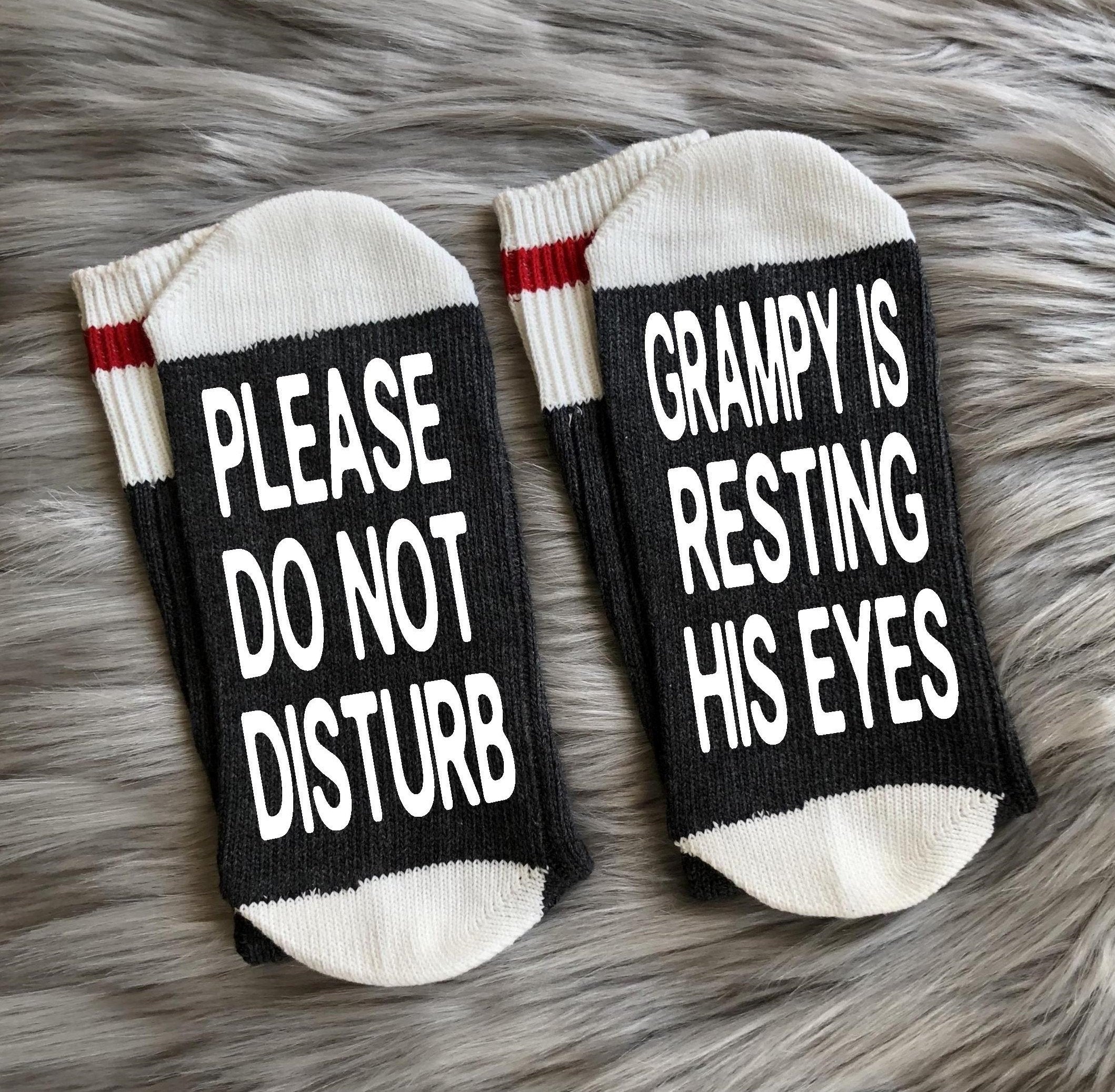 Papaw is Resting Socks