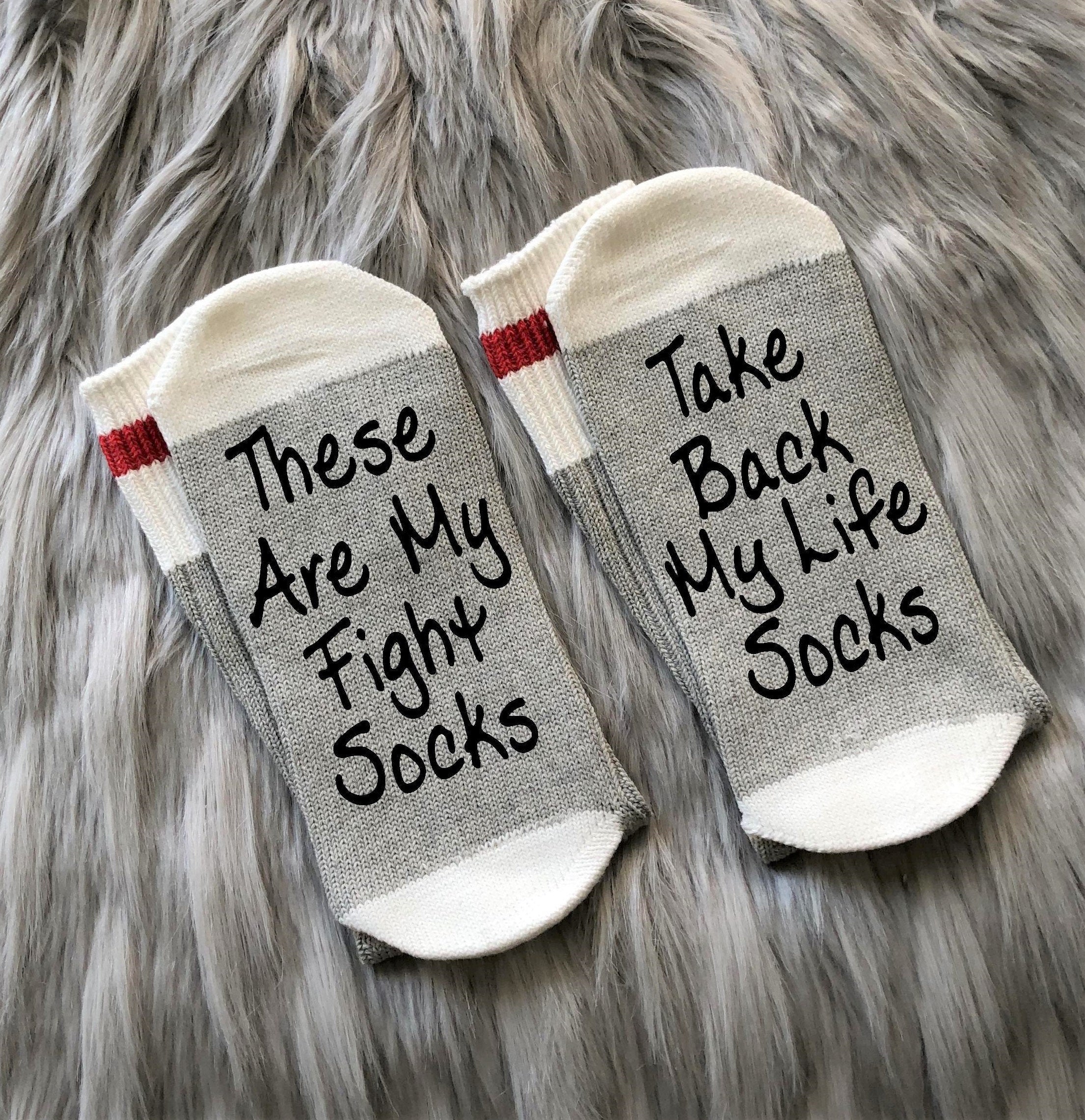 These Are My Fight Socks