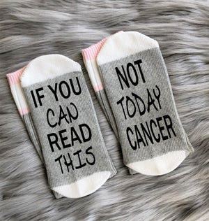 Stronger Than Cancer Socks