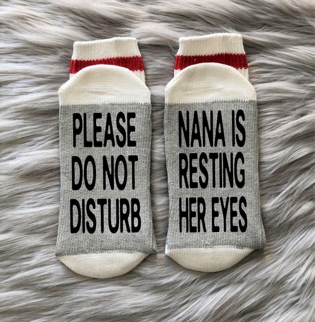 Nana is Resting Socks