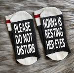 Nonna is Resting Socks