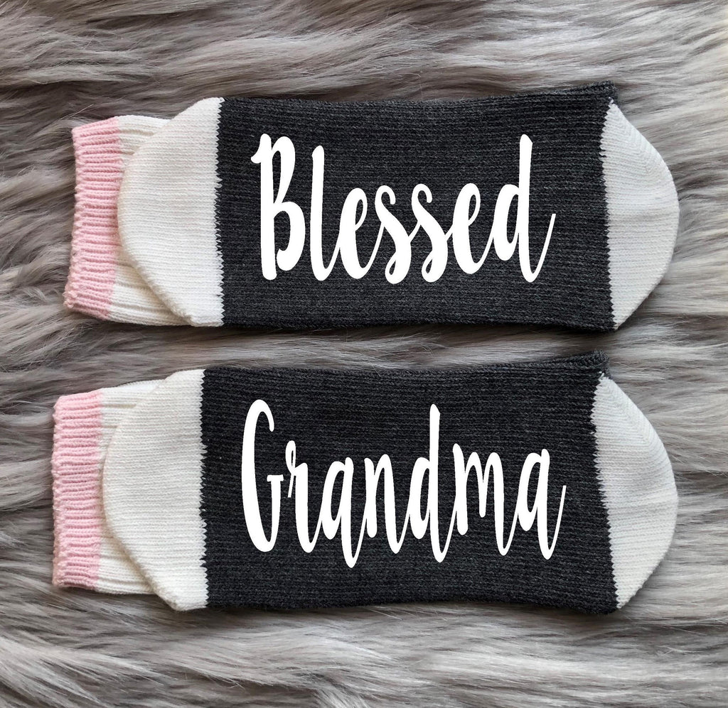Blessed Grandma Socks