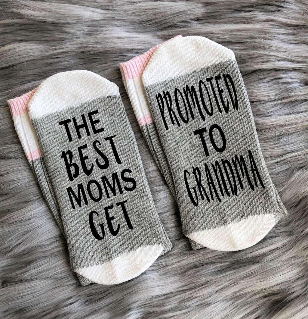 Promoted to Grandma Socks