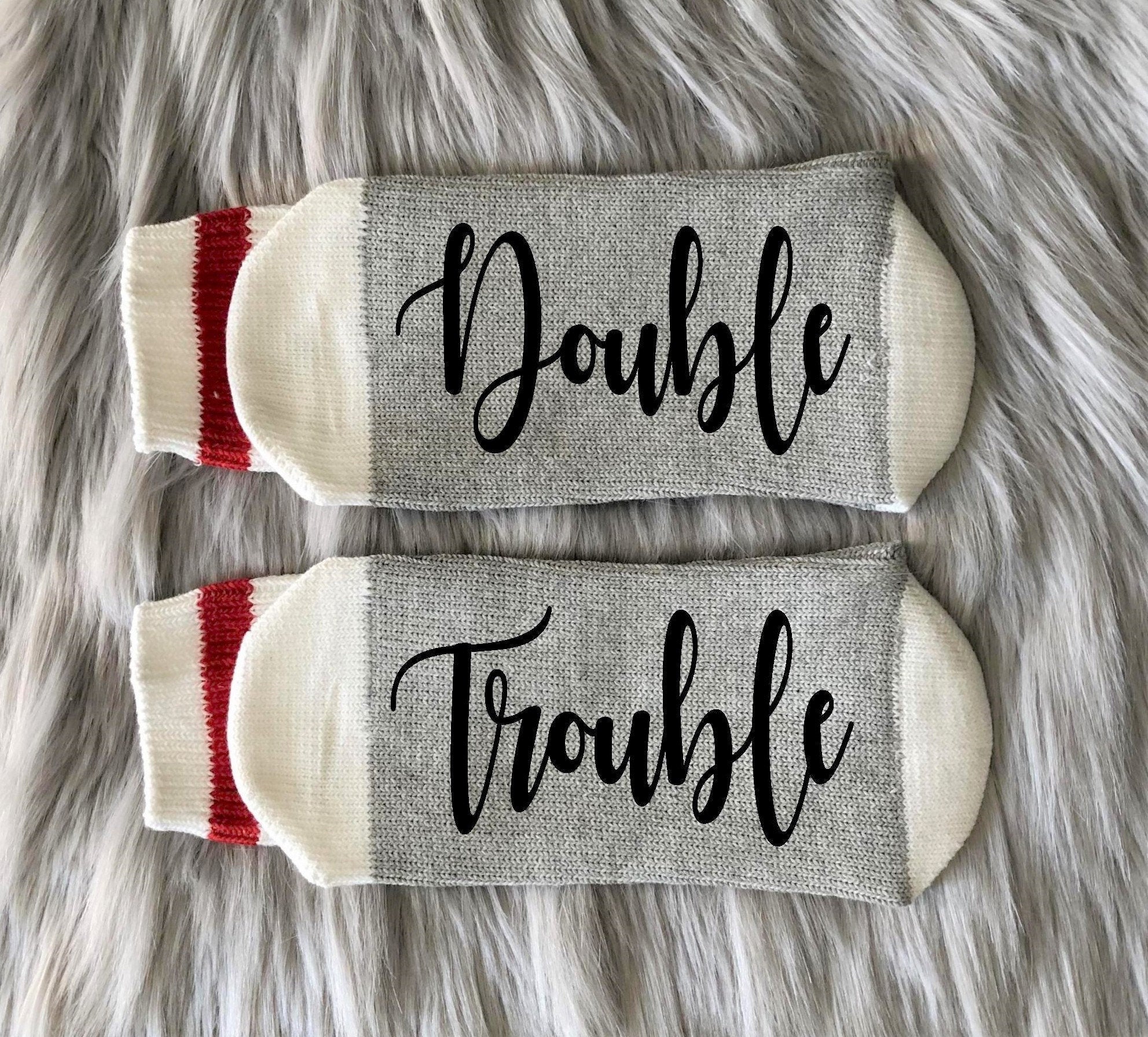 Double Trouble Socks