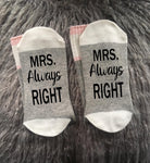 Mrs. Always Right