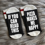 Pizza-Pizza Gifts-Pizza Socks-Pizza Makes Me Happy-Pizza Lover-Gifts for Mom-Gifts for Dad-Best Friend Gifts-Birthday Gifts-Christmas Gift