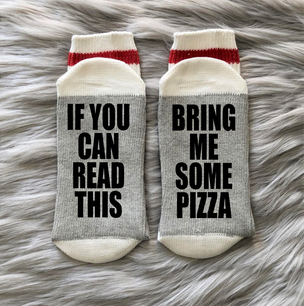 Pizza-Pizza Gifts-Pizza Socks-Bring me Some Pizza-Pizza Lover-Gifts for Mom-Gifts for Dad-Best Friend Gifts-Birthday Gifts-Christmas Gift