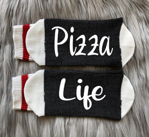 PIzza Queen-Pizza Socks-Pizza Gifts-Birthday Gift-Mom Gift-Dad Gift-Foodie Gift-Pizza Lover Gift-Boyfriend Gift-Funny Socks-Mens Socks