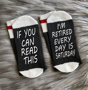 Officially Retired Socks