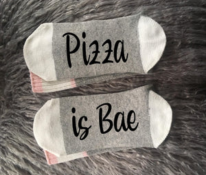 PIzza King-Pizza Socks-Pizza Gifts-Birthday Gift-Mom Gift-Dad Gift-Foodie Gift-Pizza Lover Gift-Boyfriend Gift-Funny Socks-Mens Socks