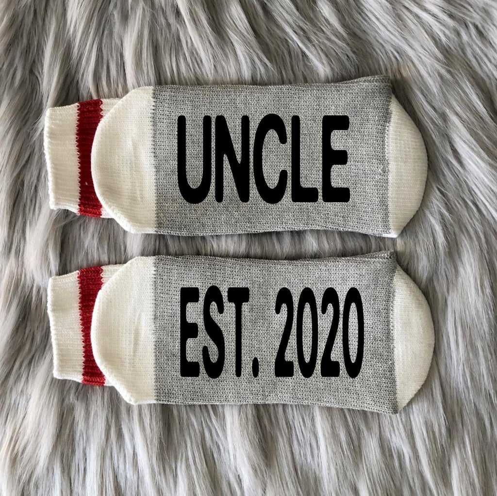Uncle est 2020 Socks