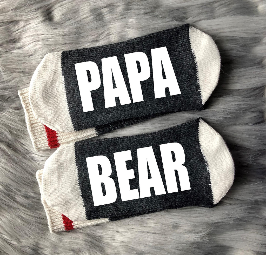 Papa Bear Socks