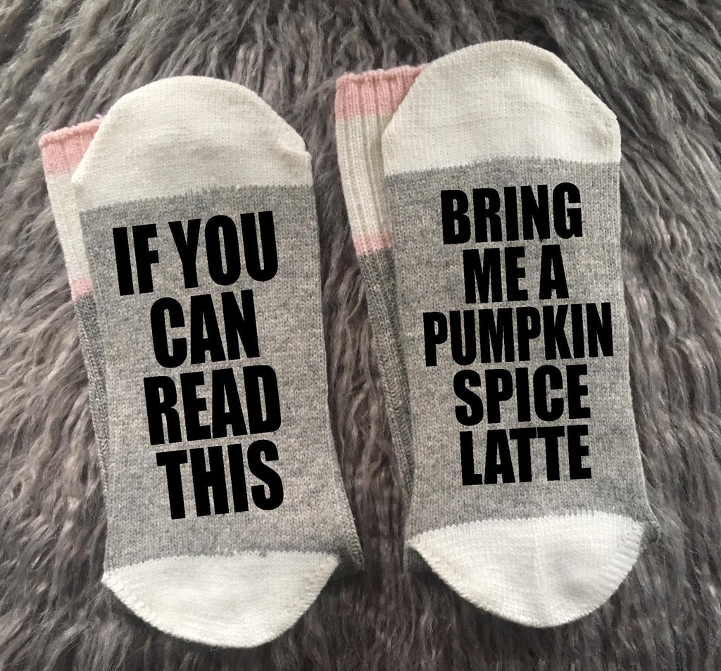 Pumpkin Spice Socks